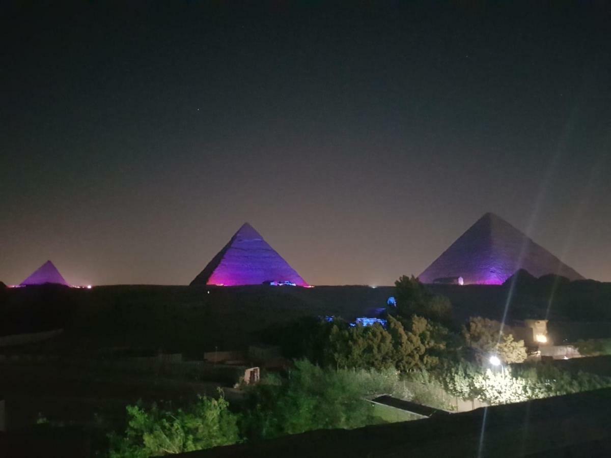 Sphinx Palace Pyramids View Inn Kafret el-Gabal Exteriör bild